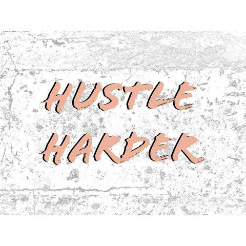 Hustlers III White Modern Wood Framed Art Print by Fagalde, Jarman