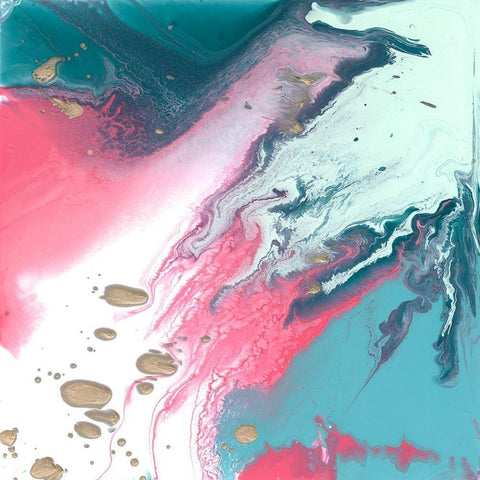 Unintended Consequences II White Modern Wood Framed Art Print by Studio W