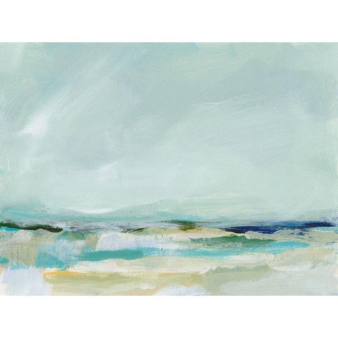 East Coast III Black Modern Wood Framed Art Print by Long, Christina