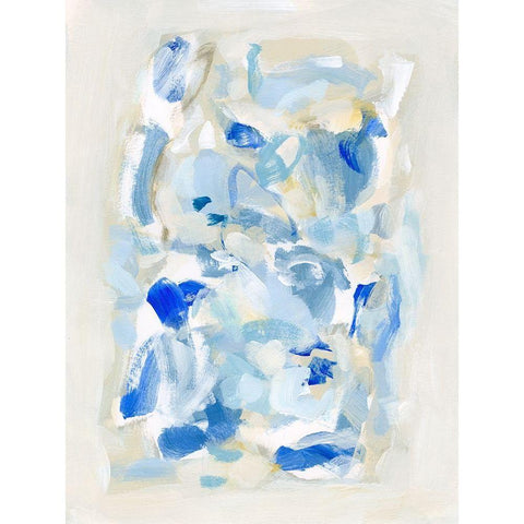 Tinted Abstract I White Modern Wood Framed Art Print by Long, Christina