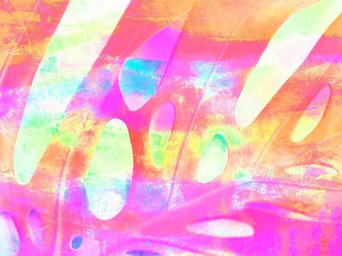 Summer Cheerfulness II White Modern Wood Framed Art Print with Double Matting by Bane, Eva