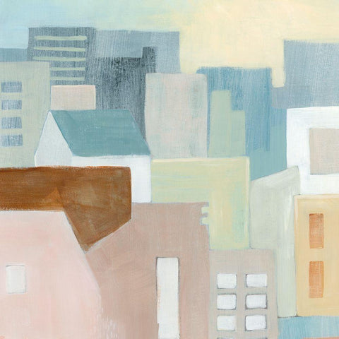 Eastside I Black Modern Wood Framed Art Print by Popp, Grace