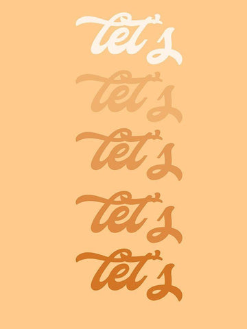 Lets Party I Black Ornate Wood Framed Art Print with Double Matting by Hambly, Anna