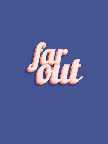 Slang II White Modern Wood Framed Art Print with Double Matting by Hambly, Anna