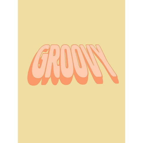 Slang V Black Modern Wood Framed Art Print by Hambly, Anna