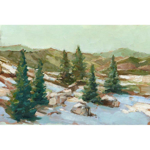 Spring Thaw I Gold Ornate Wood Framed Art Print with Double Matting by Harper, Ethan
