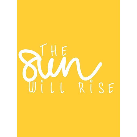 Sun I Black Modern Wood Framed Art Print by Hambly, Anna