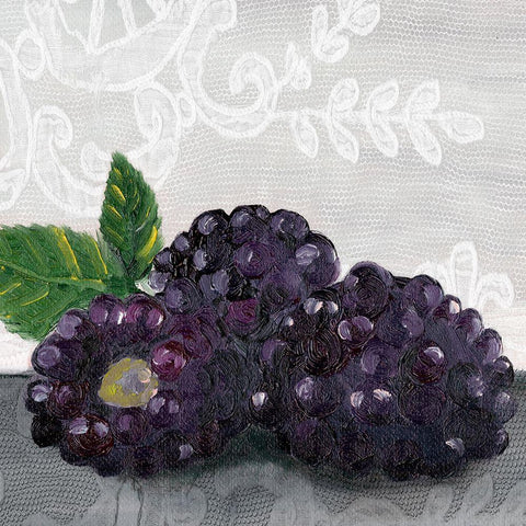 Lauras Harvest IV White Modern Wood Framed Art Print by Ludwig, Alicia