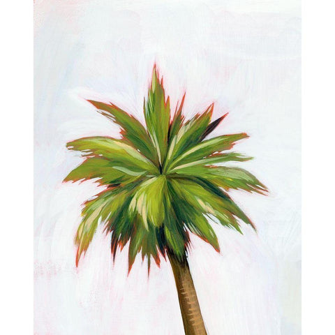 Palm Glow I Gold Ornate Wood Framed Art Print with Double Matting by Popp, Grace