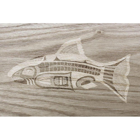 Totem Animal II Gold Ornate Wood Framed Art Print with Double Matting by Ludwig, Alicia