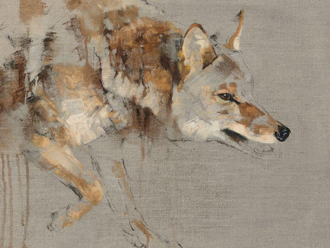 The Drifter Black Ornate Wood Framed Art Print with Double Matting by Chapman, Julie T.