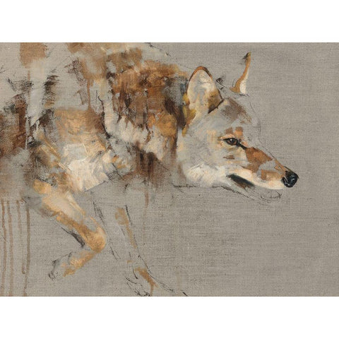 The Drifter Gold Ornate Wood Framed Art Print with Double Matting by Chapman, Julie T.