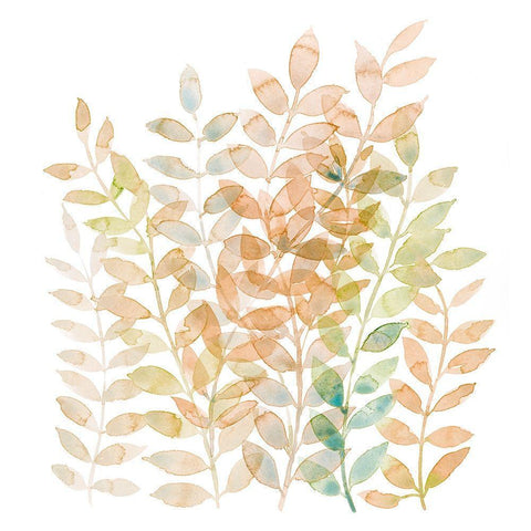 Entwined I White Modern Wood Framed Art Print by Popp, Grace