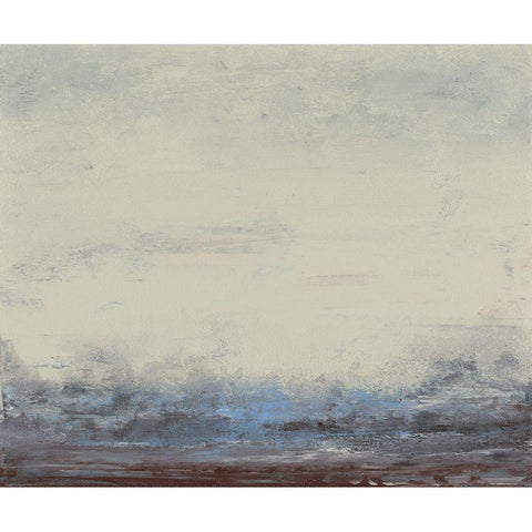 Stille I White Modern Wood Framed Art Print by Gordon, Sharon