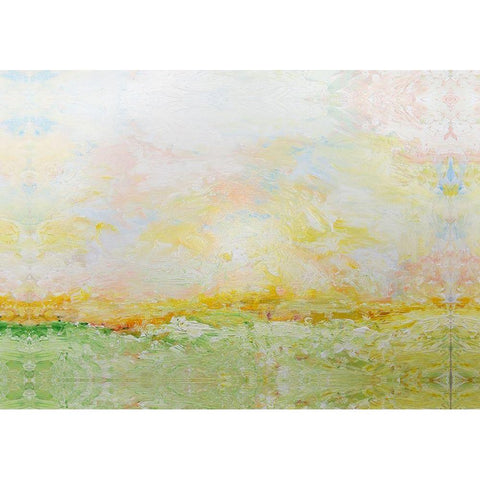 Nantucket Spring White Modern Wood Framed Art Print by Friedlander, Allan