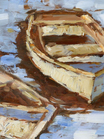 Warm Light I Black Ornate Wood Framed Art Print with Double Matting by Harper, Ethan