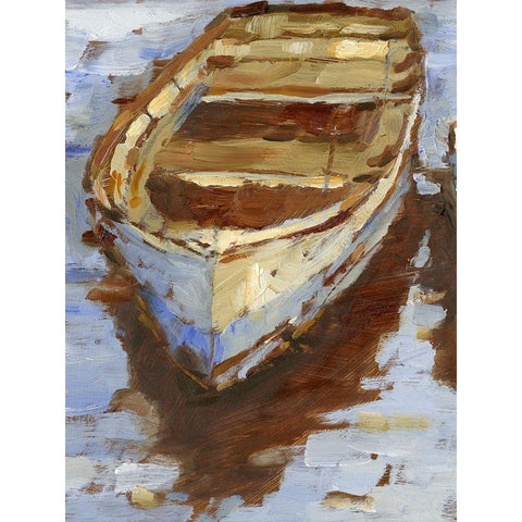 Warm Light II White Modern Wood Framed Art Print by Harper, Ethan