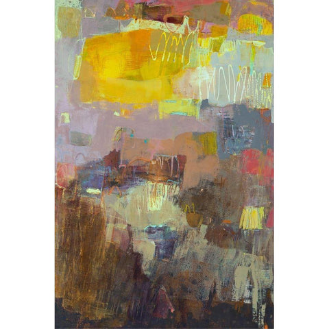 Laud White Modern Wood Framed Art Print by Jachimiec, Sue