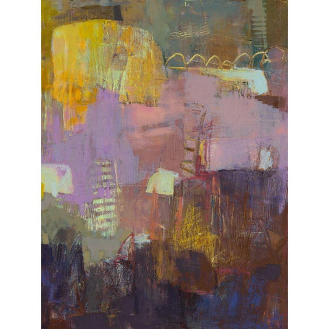 Rith Black Modern Wood Framed Art Print by Jachimiec, Sue