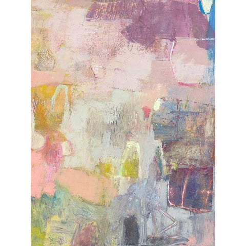 Lann I White Modern Wood Framed Art Print by Jachimiec, Sue