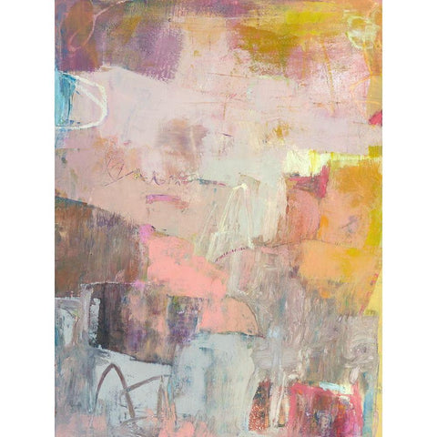 Lann II White Modern Wood Framed Art Print by Jachimiec, Sue