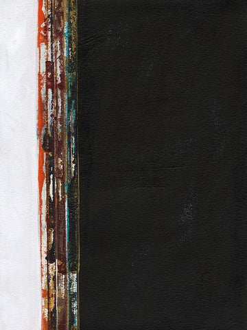 A Sense of Space II Black Ornate Wood Framed Art Print with Double Matting by Fuchs, Jodi
