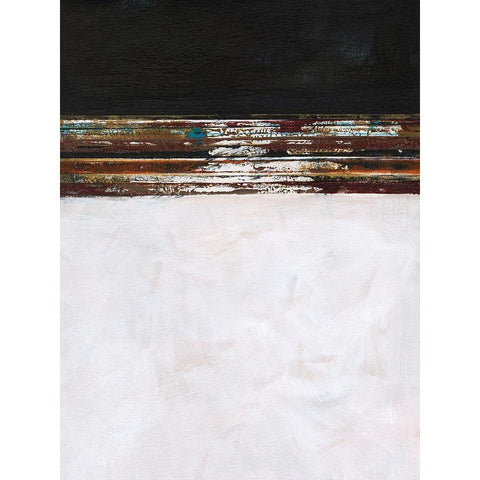 A Sense of Space III White Modern Wood Framed Art Print by Fuchs, Jodi