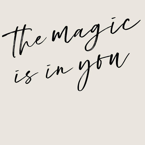 Youre Magic I Gold Ornate Wood Framed Art Print with Double Matting by Hambly, Anna
