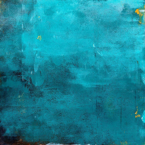 Nereid IV White Modern Wood Framed Art Print with Double Matting by Green, Jacob