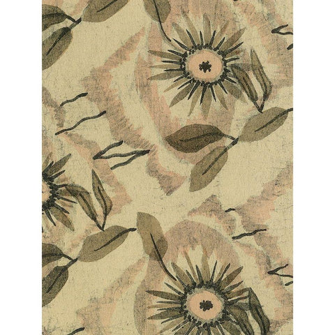 Delicate Deco Pattern III Black Modern Wood Framed Art Print by Baxter Mill Archive
