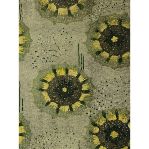 Delicate Deco Pattern VI Black Modern Wood Framed Art Print by Baxter Mill Archive