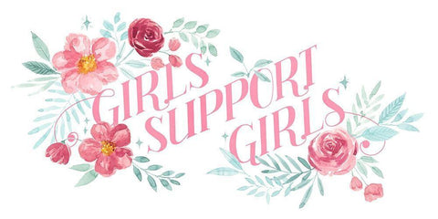 Women Up I White Modern Wood Framed Art Print with Double Matting by Popp, Grace