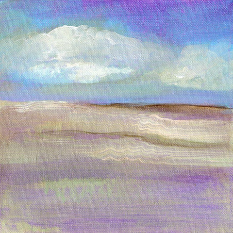 Winsome Time White Modern Wood Framed Art Print by Suderman, Karen