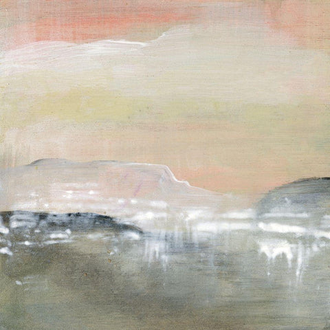 Floating with You White Modern Wood Framed Art Print by Suderman, Karen