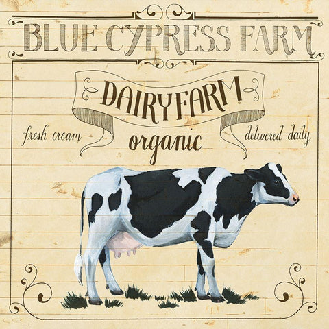 Animal Farm Collection I White Modern Wood Framed Art Print by Popp, Grace