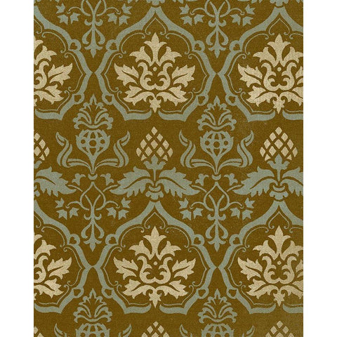 Medallion Motif VI Black Modern Wood Framed Art Print by Baxter Mill Archive
