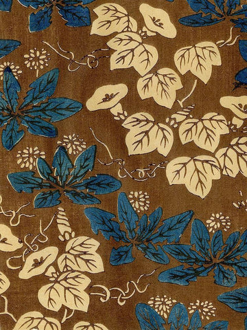 Japanese Patterns II White Modern Wood Framed Art Print with Double Matting by Baxter Mill Archive