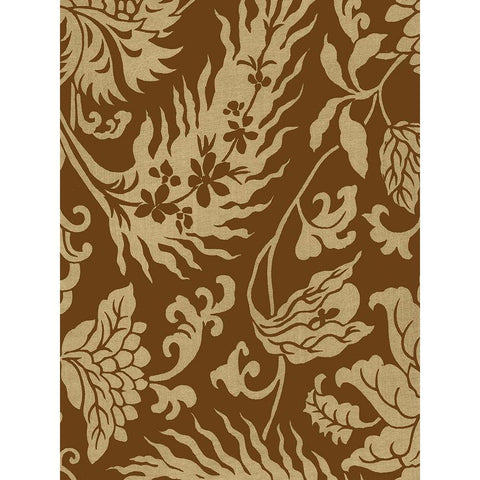 Japanese Patterns III White Modern Wood Framed Art Print by Baxter Mill Archive