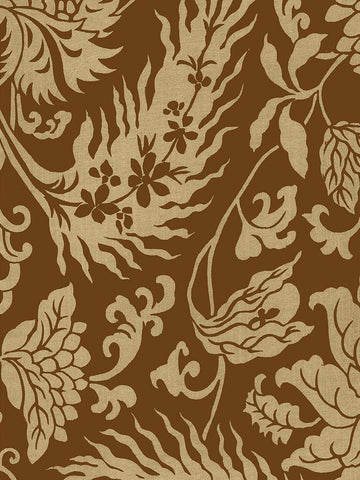 Japanese Patterns III Black Ornate Wood Framed Art Print with Double Matting by Baxter Mill Archive