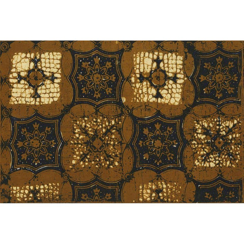 Ethnic Batik V White Modern Wood Framed Art Print by Baxter Mill Archive