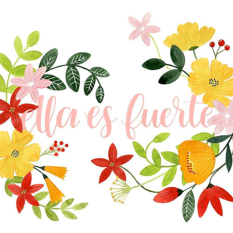 Encantadora II White Modern Wood Framed Art Print by Popp, Grace