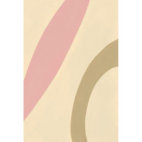 Organic Neutral IV White Modern Wood Framed Art Print by Moore, Regina