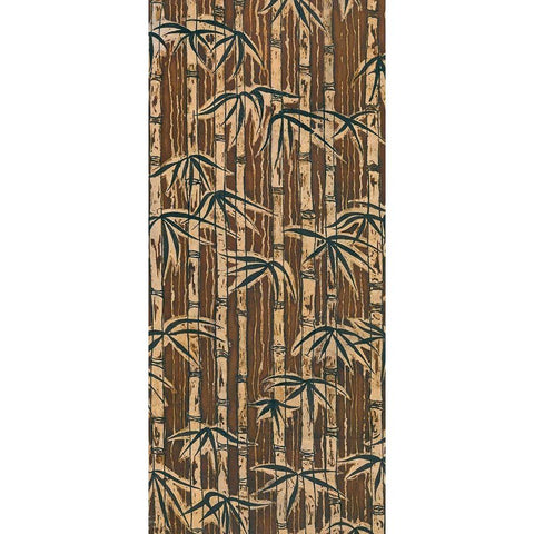 Bamboo Design I Gold Ornate Wood Framed Art Print with Double Matting by Baxter Mill Archive