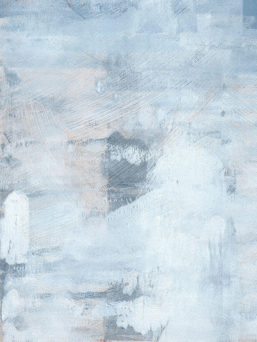 Permafrost II Black Ornate Wood Framed Art Print with Double Matting by Green, Jacob