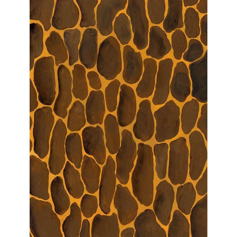 Of the Wild Patterns I Black Modern Wood Framed Art Print by Moore, Regina