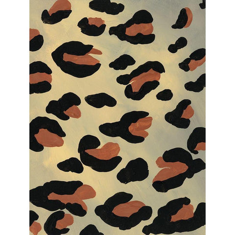 Of the Wild Patterns III Black Modern Wood Framed Art Print by Moore, Regina