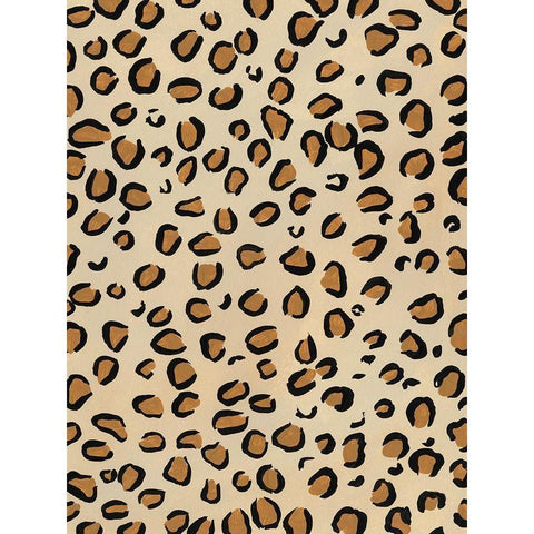 Of the Wild Patterns IV Black Modern Wood Framed Art Print with Double Matting by Moore, Regina