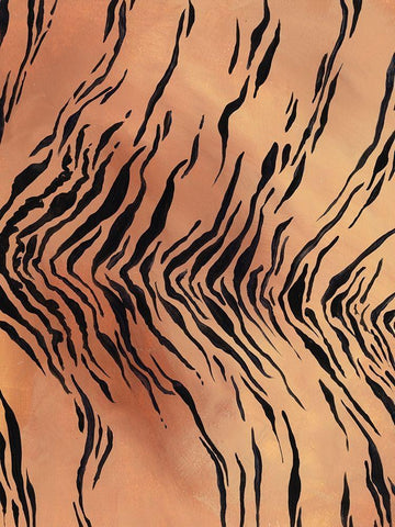 Of the Wild Patterns VI White Modern Wood Framed Art Print with Double Matting by Moore, Regina