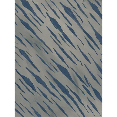 Of the Wild Patterns IX Black Modern Wood Framed Art Print by Moore, Regina