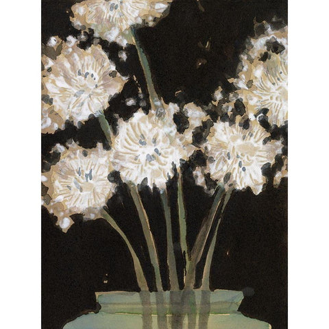 Dandy Lions I Gold Ornate Wood Framed Art Print with Double Matting by Dixon, Samuel